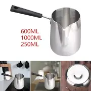 Milk Frothing Pitcher Jug Espresso Latte Art Cup Coffee Bar Accessories Long