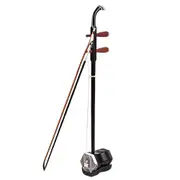 Solidwood Erhu Chinese 2-string Violin Fiddle Stringed Musical Instrument Dark Coffee