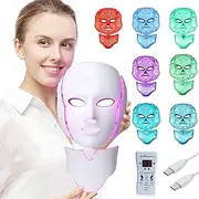 [Ella Health & Beauty] LED Clay Face Mask Light Therapy (Pack of 1)