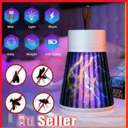 USB Mosquito Insect Killer Electric LED Light Fly Bug Zapper Trap Catcher Lamp