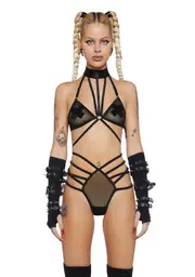 [Club Exx] Digital Submission Fishnet Bodysuit