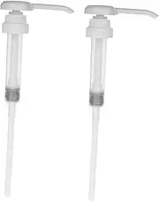 MUCKLILY Efficient Shampoo Bottle Pump Dispenser 2pcs Pumps Pp Plastic for Gallon Lotion Soap Bottle