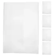 5 Pcs Waterproof Book Film Clear Textbook Protector School Books Cover Student