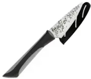Kershaw Kitchen Luna 3.5" Paring Knife w/ Sheath & Soft Grip Handle AB7068 *NEW*