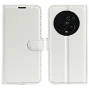 Wallet Stand Shell for Honor Magic5 Pro Litchi Texture PU Leather Phone Case Flip Cover