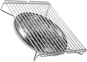 GANAZONO 1PC Stainless Steel Bbq Grill Portable Outdoor Barbecue Stove for Camping Easy to Clean Grill for Skewers Shish Lamb and More for Outdoor Cooking