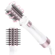 Rotating Barrel Hair Dryer Brush Spinning: 2 Size Detachable Brush(2" & 1.5")...