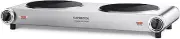 Kambrook Portable Hot Plate, Brushed Stainless Steel, KHP120BSS