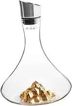 COLLBATH Crystal Red Wine Decanter Inclined Mouth Elegant Practical Enhance Wine Taste