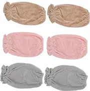 [ESOMAVRIX] 3 Pairs Plush Arm Protectors for Women Long Warm Sleeves for Winter Arm Covers for Typing and Outdoor Activities/624