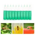 10Pcs Fruit Fly Attractant 2ml Trap Bait Beekeeping Beehive Tool Killer Swarm