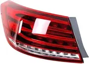 2079063300 Compatible For Mercedes Benz E Class W207 2014-2017 For The Coupe Red Rear Car LED Tail Light Brake Light(Left Outer)