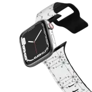 Apple Watch Series 4-6, SE (40mm) Impact Band Geometric Pattern Black and White