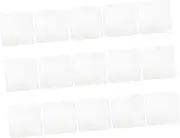 CORHAD 15Pcs Double Sided Adhesive Gripper Rug Tape for Non Slip Floor Mats Washable Rug Pad Stickers for Carpet Curling Sliding and Folding Safe and Odorless Material