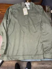 Tommy Bahama Mens Alpine View Reversible Half Zip Pullover Sweater Size L NWT