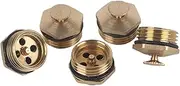 KOSDFOGE Brass Adjustable Centrifugal Atomizing Nozzle Lawn Garden Sprinkler for Agricultural Sprayer
