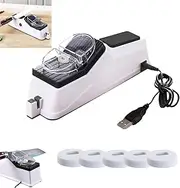 Surudoisharp Pro Electric Knife Sharpener, Etercitenal Knife Sharpen, with 5 Sharpening Discs & Protective Cover, 5 Seconds for Quick Sharpening Double-Sided (1Pcs)