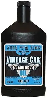 Surf City Garage 516 10W-40 Vintage Car Motor Oil, 1 Quart