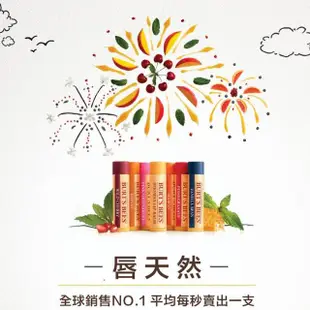 【BURT’S BEES】蜂蠟護唇膏2入(護唇膏/天然/蜜蜂爺爺/)