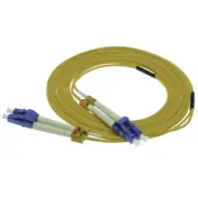1-50m LC UPC to LC UPC Duplex Single Mode 9/125 Fiber Optic Optical Patch Cable