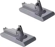 25.2V 7800mAh SV14 Battery Vacuum Cleaner Rechargeable Battery Compatible for Dyson V11 Absolute V11 Animal SV15 970145-02(25.2V 9800mAh - 2PCS)