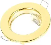 Angoily Ceiling Shell Canned Light Cover Recessed Recessed Mini Led Spotlight Led Trim Iron Golden