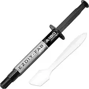 EZDIY-FAB A180 Thermal Compound Paste, 12W/m-k Thermal Compound CPU for IC/Processor/CPU/All Coolers, Thermal Interface Material, Carbon Based High Performance, Heatsink Paste (5 Grams)