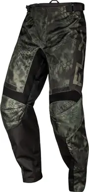 Fly Racing F-16 S.E. Kryptek, textile pants , color: Dark Green/Black , size: 30
