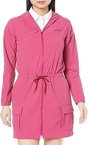 PING APPAREL(ピン アパレル) Pin Apparel 622-4124202 Women's Long Sleeve Full Zip Dress (2-Way Stretch, UV Protection), Golf