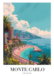 [Namly Design] Poster - Monte Carlo View
