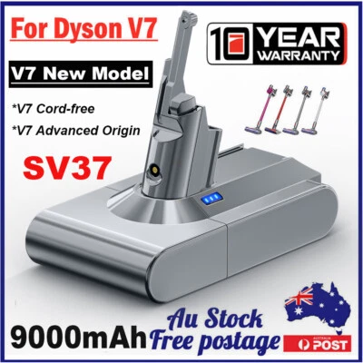 9000mAh For Dyson V7 Cord-free V7 Advanced Origin SV37 Battery Sony Cell Battery