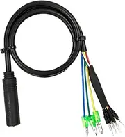 Motor Extension Wire Electric Bicycle 9 Pin Easy to Use Conversion Wear Resistant Sturdy Connector Multipurpose Parts