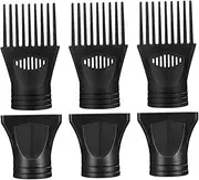 MERRYHAPY Hair Dryer Diffuser Attachment 6pcs Professional Nozzles for Blow Dryer Replacement Nozzle for Set