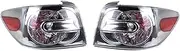 2 Pcs Taillights Compatible With Mazda CX7 CX-7 2008 2009 2010 2011 Brake Light Car Rear Bumper Taillights Taillamps Tail Light With No Bulbs