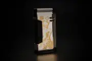 Prometheus 2024 God of Fire Lighter Magma X - Gold on White Lacquer