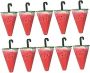 GANAZONO 10pcs Paper Candy Boxes Watermelon Theme Biscuit Wrapping Snack Packaging Box
