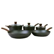 Casserole Saucepan Cookware Set 8PC Non-Stick