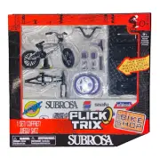 2011 FLICK TRIX SUBROSA BIKE SHOP BMX BICYCLE TOY SET SKYWAY MAGS RARE NEW