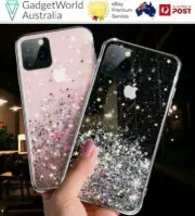 For iPhone 13 PRO MAX 12 PRO MAX MINI 11 SE2020 X XR XS Glitter Bling Slim Case