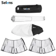 Selens 50cm Collapsible Sphere Softbox Diffuser Bowens Mount for Studio Flash