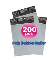 Yens® 200 #4 8.5x14.5 Poly Bubble Padded Envelopes Mailers 9.5x13.5