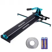 VEVOR Manual Tile Cutter, 800mm, Porcelain Ceramic Tile Cutter with Tungsten Carbide Cutting Wheel, Infrared Positioning, Anti-Skid Feet, Durable Rail
