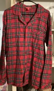 Family PJs Mens Cotton Flannel Pajama Set. Brinkley Plaid. Size S. New
