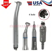 Dental High Turbine Low Speed Handpiece Straight Contra Angle Air Motor 4H Y3BM