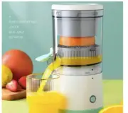 Wireless Rechargeable Juicer: Convenient Fruit Squeezer for Fresh Juice Anytime