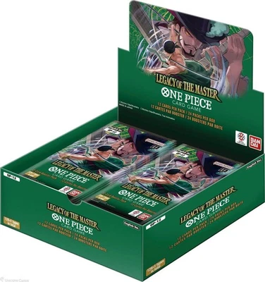 One Piece Card Game: [OP12] Legacy of the Master Booster Display Box In Hand