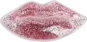 Gel Ice Pack Lip Shaped Reusable Reduce Swelling Leakage Proof Hot Cold Compress Gel Pack for Lip