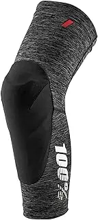 100% Teratec Mountain Biking Knee Pad - MTB & BMX Protection - Ultralight Nylon Slip On Sleeve with Built in Padding