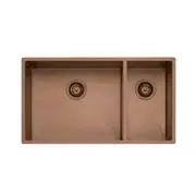 Oliveri Spectra 1 and 1/2 Bowl Sink - Copper