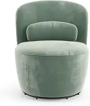 Brosa Ada Swivel Accent Chair (Russian Sage) - BRCHADASRSA